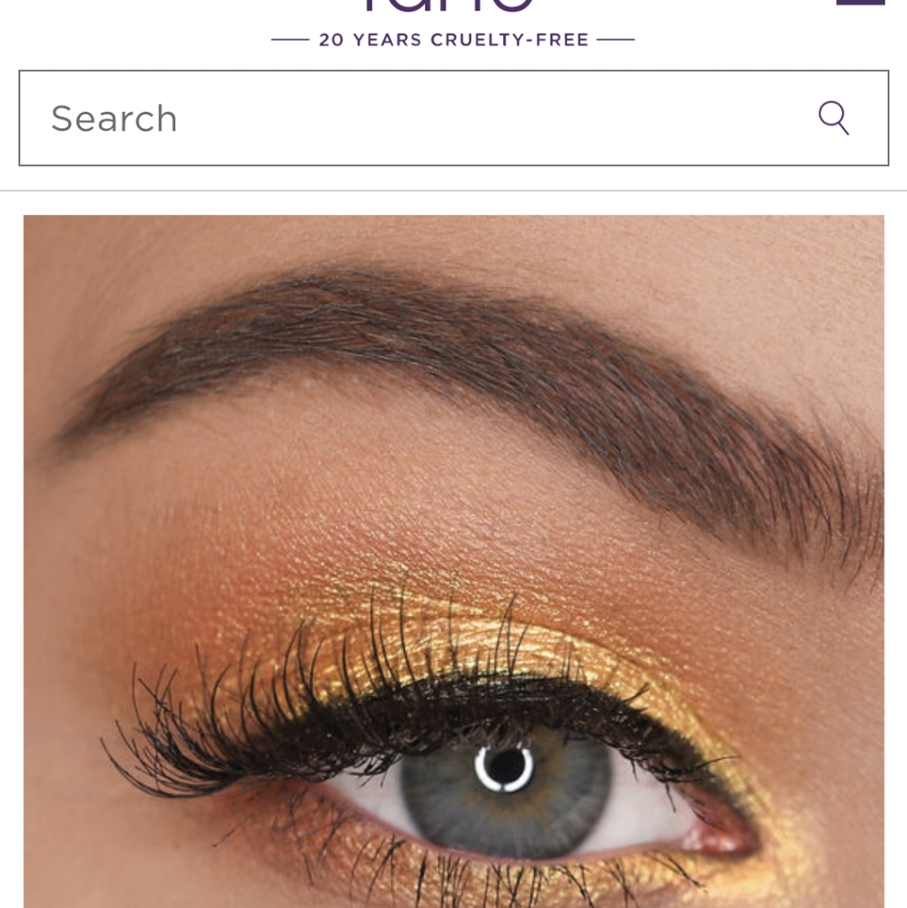 Tarte Chrome Paint Shadow Pot In Park Ave. Princess Gold. NIB, NWT